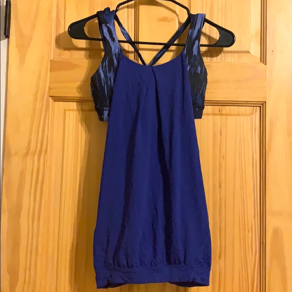 Lulu lemon Athletic Top with built in sports bra